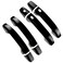 GXARTS 4PCS Glossy Black Door Handle Overlay Covers with 2 Smart Key Hole Compatible with Chevy Silverado GMC Sierra 2020 2021