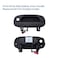 Lcyolada 77640 Front Driver Side Exterior Door Handle Compatible with Dodge Ram 1500 2500 3500 19942002 Replaces 55275023AB Textured Black