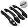 NewYall Carbon Fiber Exterior Door Handle Cover Trim with Keyless Holes for Hyundai Elantra 20172019 Front Rear Left Driver Right Passenger Side