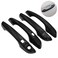 NewYall Carbon Fiber Exterior Door Handle Cover Trim with Keyless Holes for Hyundai Elantra 20172019 Front Rear Left Driver Right Passenger Side