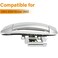 NPAUTO Passenger Door Handle Exterior Front Right Side Replacement for Nissan 350Z 2003 2004 2005 2006 2007 2008 2009 Outside 80606CD01E Silver