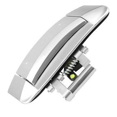 NPAUTO Passenger Door Handle Exterior Front Right Side Replacement for Nissan 350Z 2003 2004 2005 2006 2007 2008 2009 Outside 80606CD01E Silver