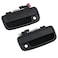 Osompar Exterior Door Handle Front Left Right Driver Passenger with Key Hole Black Compatible with Toyota Tacoma 19952004 Replaces 6922035020 6921035020