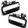 TAYATUO Pair Front Left Right Side Exterior Door Handles Compatible with 19952004 Toyota Tacoma Replaces OE 6922035030 6921035030 769MX 768MX