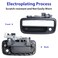 TAYATUO Pair Front Left Right Side Exterior Door Handles Compatible with 19952004 Toyota Tacoma Replaces OE 6922035030 6921035030 769MX 768MX