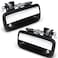 TAYATUO Pair Front Left Right Side Exterior Door Handles Compatible with 19952004 Toyota Tacoma Replaces OE 6922035030 6921035030 769MX 768MX