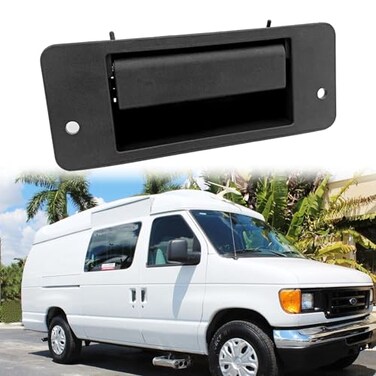 RBOKO Right Side Door Handle Compatible with Ford E150 E250 E350 Econoline Van Super Duty 19922009 RH Passenger Side Hinged Door Left 40 Lower Door Handle Replace OE 6C2Z15264A01AA