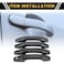 REPAIROCK 4pcs Exterior Door Handle Cover Car Door Handle Protector for GMC Yukon 20152023 Chevrolet Silverado Suburban 20152023 GMC Sierra 1500 20142024 ABS Carbon Fiber Pattern Black