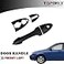 TQPONLY Exterior Door Handle for 20002007 Ford Focus20012006 Mazda TributeFront LeftRight Replacement with KeyholeOuter Door Handle Assembly Texture Black
