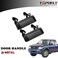 TQPONLY Metal Outside Door Handle 2 Pcs Front Driver and Passenger Side Compatible with 19982011 Ford Ranger20012010 Mazda Truck Exterior Plastic Handle Outer Door Part