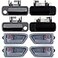 ECCPP Door Handles Exterior Interior Front Rear Driver Passenger Side for 1997 1998 1999 2000 2001 Camry8pcs