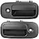 Lcyolada Pair Exterior Door Handles for 19962009 Chevy Express GMC Savana 1500 2500 3500 Van Front Left Driver Right Passenger Side Replace 79320 79321 10359093Textured Black
