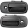 Lcyolada Pair Exterior Door Handles for 19962009 Chevy Express GMC Savana 1500 2500 3500 Van Front Left Driver Right Passenger Side Replace 79320 79321 10359093Textured Black