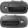 Lcyolada Pair Exterior Door Handles for 19962009 Chevy Express GMC Savana 1500 2500 3500 Van Front Left Driver Right Passenger Side Replace 79320 79321 10359093Textured Black