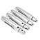 Dreamseek 8Pcs 4 Door Handle Cover for Honda CRV CRV 20122016 Civic 20122015 Exterior Chrome Molding Trim9th Gen wSmart Keyhole