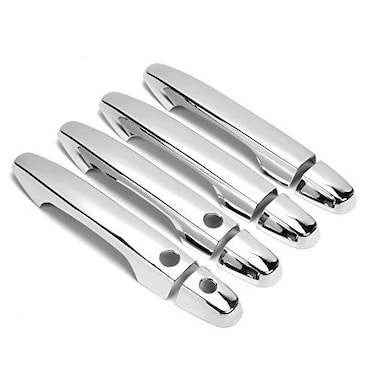 Dreamseek 8Pcs 4 Door Handle Cover for Honda CRV CRV 20122016 Civic 20122015 Exterior Chrome Molding Trim9th Gen wSmart Keyhole