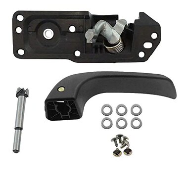 WOWAUTO 20833606 Interior Door Handle Kit Front Left Diver Side Fits for Cadillac Escalade 20072011 Chevy Avalanche Cheyenne Silverado Suburban Tahoe 20072014 GMC Sierra Yukon 20072014 Replace 80374