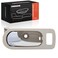 A-Premium APremium Front Left Driver Side Interior Door Handle Compatible with Buick Allure 20052009 Lacrosse 20052009 Beige Housing with Zinc Chrome Lever Replace 15257305
