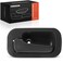 A-Premium APremium Front or Rear Driver Side Interior Door Handle Compatible with Honda Civic 1992 1993 1994 1995 Sedan Gray Replace 72160SR4A02ZA HO1352112