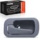 A-Premium APremium Front or Rear Driver Side Interior Door Handle Compatible with Honda Civic 1992 1993 1994 1995 Sedan Gray Without Power Locks Replace 72160SR4004ZB