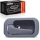 A-Premium APremium Front or Rear Driver Side Interior Door Handle Compatible with Honda Civic 1992 1993 1994 1995 Sedan Gray Without Power Locks Replace 72160SR4004ZB