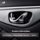 A-Premium APremium Front or Rear Right Passenger Side Interior Door Handle Compatible with Hyundai Tucson 2006 2007 2008 2009 Beige