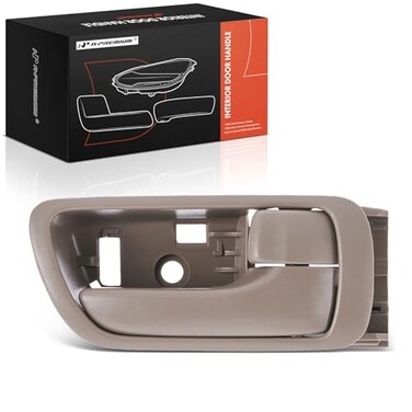 A-Premium APremium Front or Rear Right Passenger Side Interior Door Handle Compatible with Toyota Camry 2002 2003 2004 2005 2006 Beige Replace 6920533030E