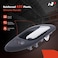 A-Premium APremium Front Right Passenger Side Interior Door Handle Compatible with Honda Accord 1998 1999 2000 2001 2002 Coupe Glassy Gray Housing with Chrome Lever Replace 72125S82A01ZA