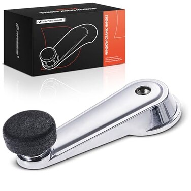 A-Premium APremium Window Crank Handle Compatible with Mack Model CH 19952003 CHU 20082009 CV 20012007 CXP 20062007 CXU 20082009 GU7 20082009 GU8 20082009 Metal Chrome Driver or Passenger