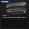 AUTOKAY Passenger Side Front Right Inner Interior Door Panel Handle and Door Pull Outer Trim Cover Armrest Bracket for BMW 3 Series Gray