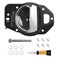 BOXI Inner Door Handle FrontRear Driver Left Side Fits for 2006 2007 2008 2009 2010 2011 for Chevy HHR Includes Hardware 25812196 80369