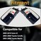 Cheriezing Inside Interior Door Handle Compatible with Toyota 20032008 Corolla Matrix 20052010 Scion tC Replace 6920602090 6920502090 Front or Rear Driver and Passenger Side Set of 2