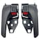 Cheriezing Interior Door Handle Compatible with 20112019 Camry Tacoma RAV4 Highlander Replace 692060R030 79804 LH 692050R030 79803 RH Texture Black Set of 2