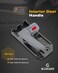 Gledewen Driver Door Handle Compatible with 20042009 Kia Spectra 20052009 Kia Spectra5 Gray Front or Rear Left Interior Handle Replace 826102F000GW KI1352117 Inside Handle Door Part