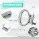 KEVWR Interior Door Handle Front or Rear Left Driver Side Door Handle Compatible with 2006 2007 2008 2009 2010 2011 Chevy HHR Replaces 88529 19299614