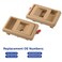 Lcyolada Interior Door Handle for 19952000 Toyota Tacoma19831992 Corolla19901995 4Runner Front Driver and Passenger Side Beige