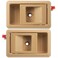 Lcyolada Interior Door Handle for 19952000 Toyota Tacoma19831992 Corolla19901995 4Runner Front Driver and Passenger Side Beige