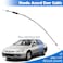 Osompar Rear Left Interior Door Latch Cable Compatible with 20032007 4Door Honda Accord LX EX DX Hybrid Replaces 72671SDAA02 Door Handle Latch Release Cable