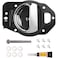 WEDOAUTO Chrome Interior Door Handle FrontRear Left Driver Side Replacement Fit for Chevrolet HHR 2006 2007 20082011 SS Wagon 4DoorSS Panel Wagon 2Door 20L l4 Replace 25812196 19299614 80369