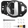 WEDOAUTO Chrome Interior Door Handle FrontRear Left Driver Side Replacement Fit for Chevrolet HHR 2006 2007 20082011 SS Wagon 4DoorSS Panel Wagon 2Door 20L l4 Replace 25812196 19299614 80369