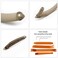 WODOFO GDR Beige Right Interior Passenger Door Pull Handle Support Pull Strap Door Armrest Bracket Door Trim Grab Compatible with BMW X5 E70 X6 E71 Door Handle 51416969404 with Tools