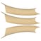 X AUTOHAUX 3pcs Door Handle Inner Cover Replacement Kit for BMW F15 X5 20142018 F16 X6 20152018 Beige