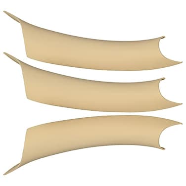 X AUTOHAUX 3pcs Door Handle Inner Cover Replacement Kit for BMW F15 X5 20142018 F16 X6 20152018 Beige