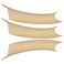 X AUTOHAUX 3pcs Door Handle Inner Cover Replacement Kit for BMW F15 X5 20142018 F16 X6 20152018 Beige