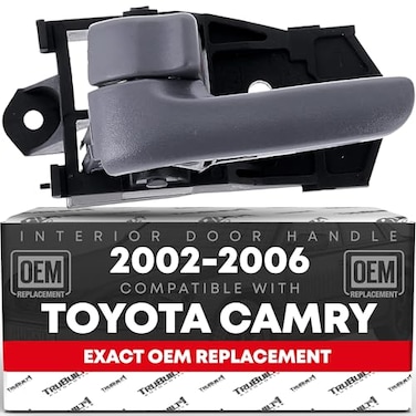 T1A Interior Front or Rear Driver Door Handle Compatible with 19972001 Toyota Camry Gray Sage Plastic OEM 69206AA010G0 6920622080B1 69206AA010B1 68278AA010B0 92937