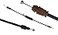 YOT 924360 Inside Door Handle Latch Release Cable fits 200713 Silverado Sierra Trucks Front with Manual Door Locks