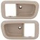 ECCPP Door Handles Interior Inside Inter Front Driver Left Passenger Right Side for 20002006 for Toyota Tundra Beige 2pcs