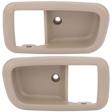ECCPP Door Handles Interior Inside Inter Front Driver Left Passenger Right Side for 20002006 for Toyota Tundra Beige 2pcs