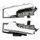 IRONTEK Interior Door Handle 96462709 96462710 OE Replace for Left and Right Side Fit Chevrolet Aveo 20072011 for Chevrolet Aveo5 20092011 for Pontiac G3 20092010