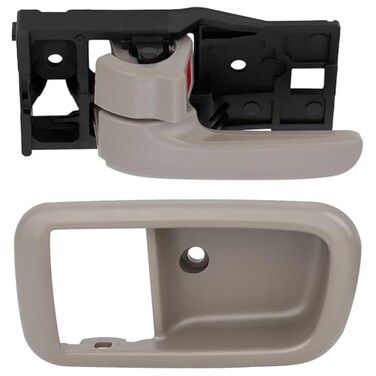 OCPTY Door Handles Interior Front Driver Left Side Replacement fit 20002006 for Toyota Tundra Inside Inter Door Handles Texture Gray 2pcs